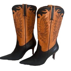 NWOB Lucchese Charlie 1 Horse Heeled Leather Boots Sz-7.5